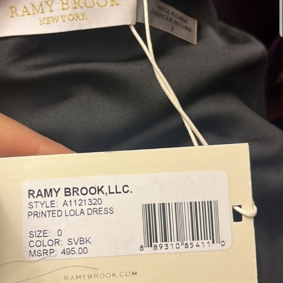 Ramy Brook Printed Lola Dress $495 MSRP-NWT - Picture 3 of 4